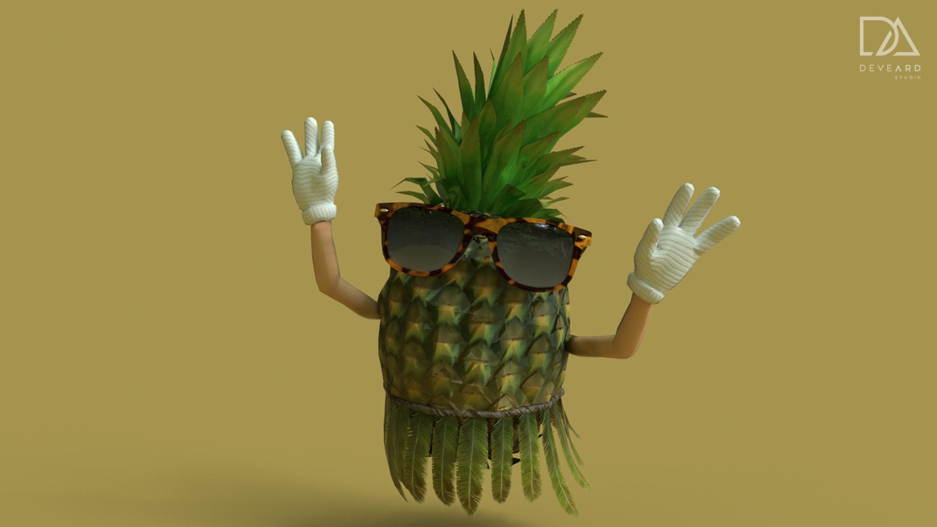 Pineapple for Lens Studio